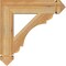 Ekena Millwork Olympic Arts & Crafts Rough Sawn Bracket, Western Red Cedar, 4"W x 20"D x 20"H BKT04X20X20OLY03RWR - alternate 3